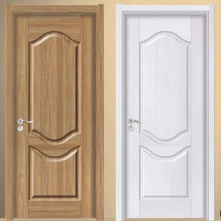 

Indoor Solid Wood Door Modern Cheap Home Hotels Panel Wooden Doors