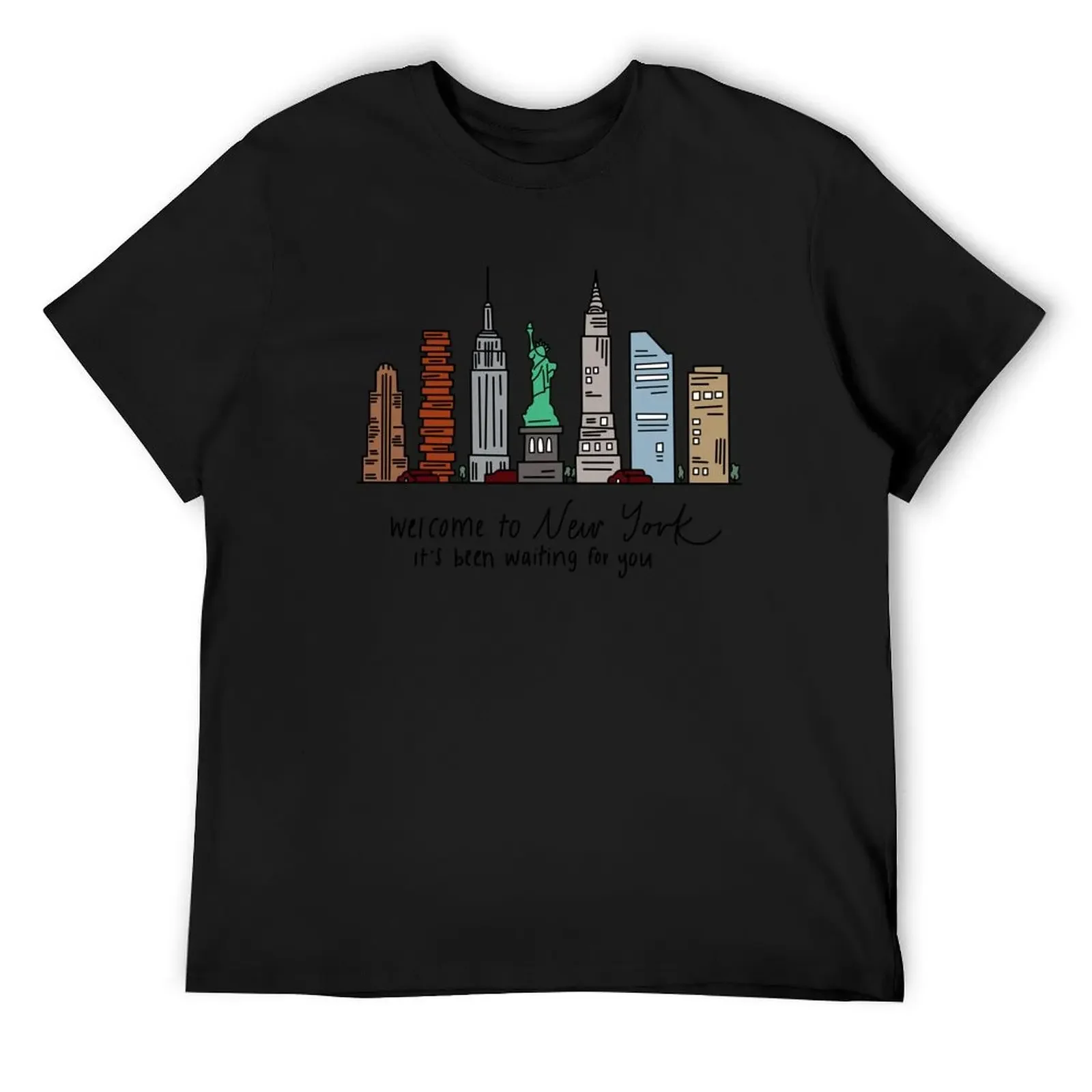 

Welcome to New York T-Shirt oversizeds hippie clothes boys whites blanks heavy weight t shirts for men