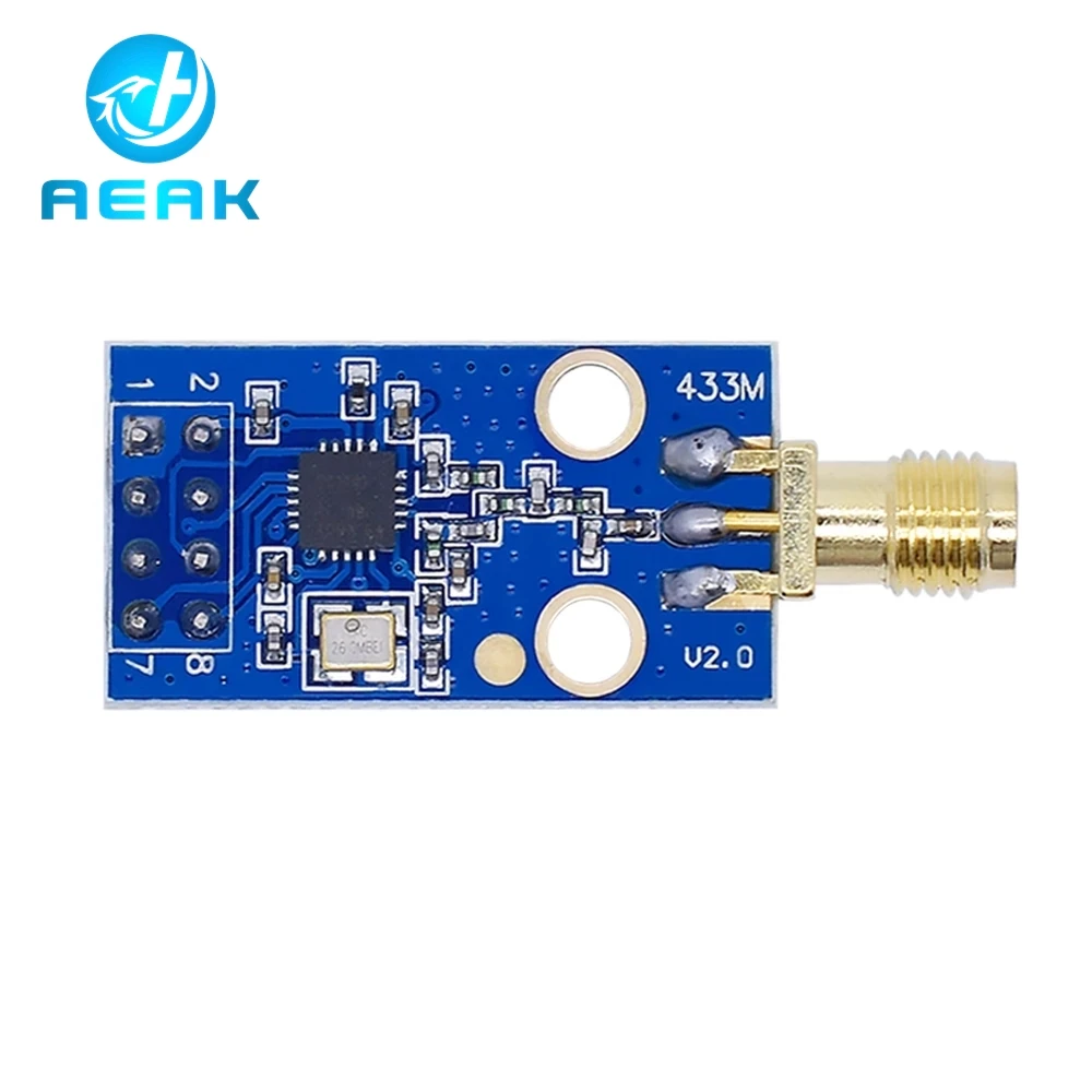 C1101 Wireless Module With SMA Antenna Wireless Transceiver Module For Arduino 433MHZ enhance the signal