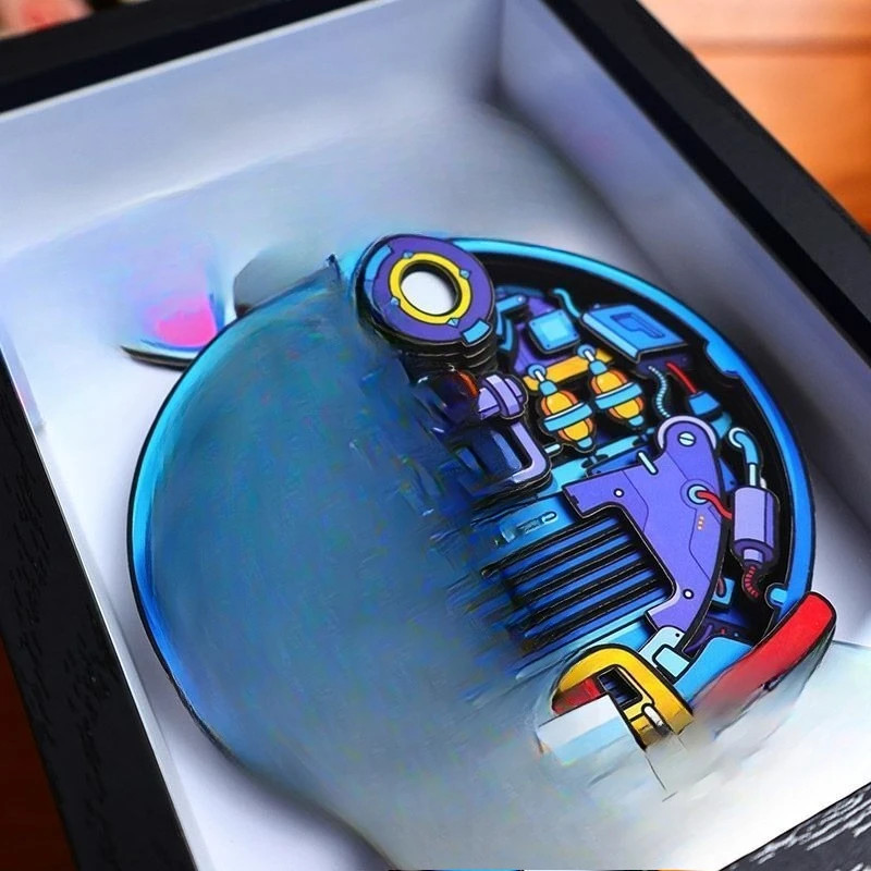 

3D decorative paintings, anime cartoons, handmade decorative frames, anime peripherals, desktop decorations
