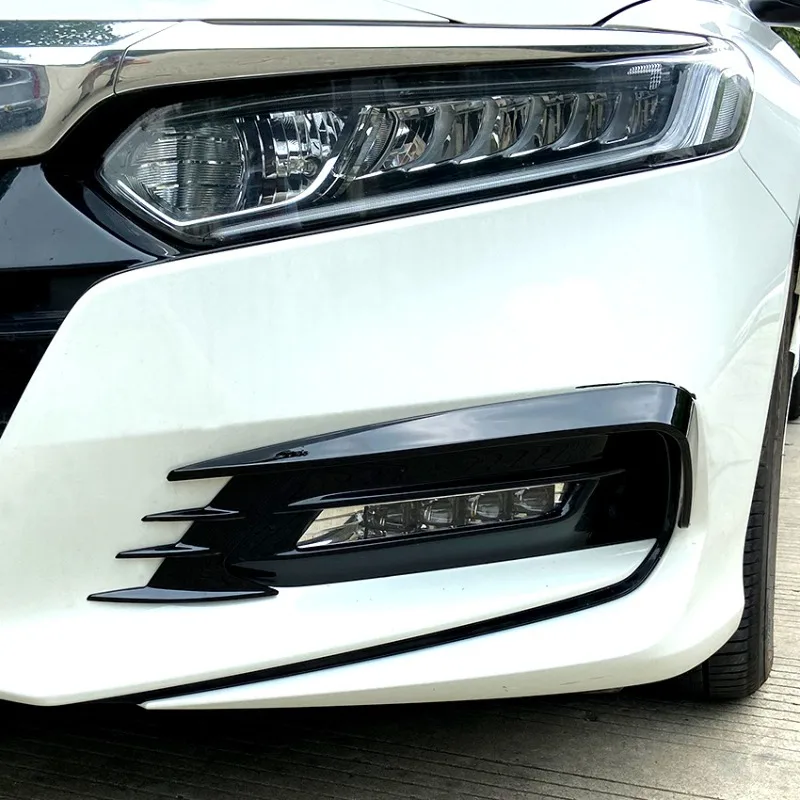 

Для Honda Accord 10-го поколения Accord 2018, переднее ветровое лезвие, передний бампер, объемное ветровое лезвие, внешняя наклейка для автомобиля, модификация