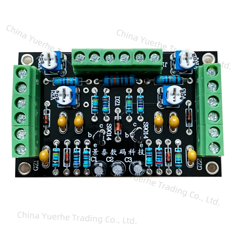 

6E1 Tube Cat's Eye Driver Board 6E2 EM81 Audio Level Fluorescent Tuning Instruction Circuit DIY Modification
