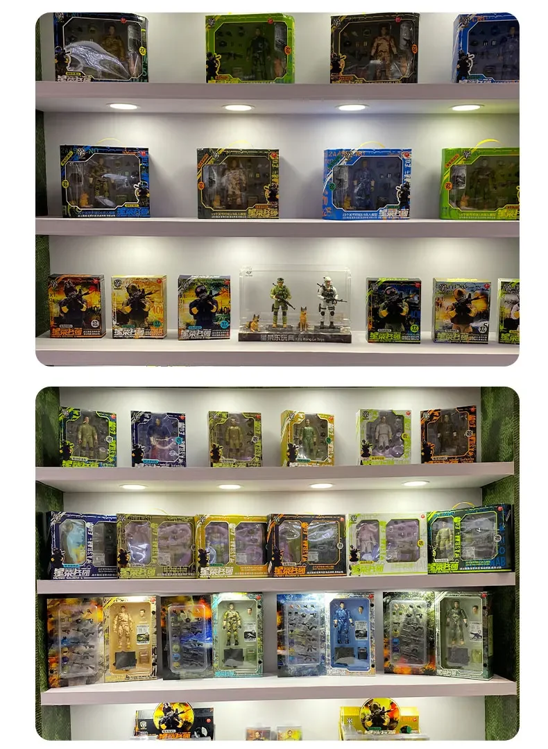 โมเดลทหาร 1STK ของเล่นข้อต่อขยับได้ ฟรีแอคชั่น โมเดล PVC ฟิกเกอร์โมเดล กล่องสุ่ม ของตกแต่ง ตุ๊กตาทหารเด็กชาย ของขวัญคริสต์มาส