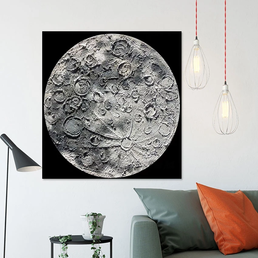 Moon Abstract Acryl… - image