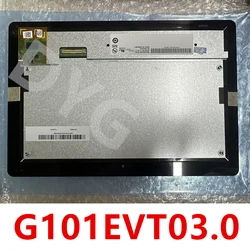 산업용 LCD 스크린 터치 스크린 디스플레이 패널 100%, G101EVT03.0, 10.1 인치