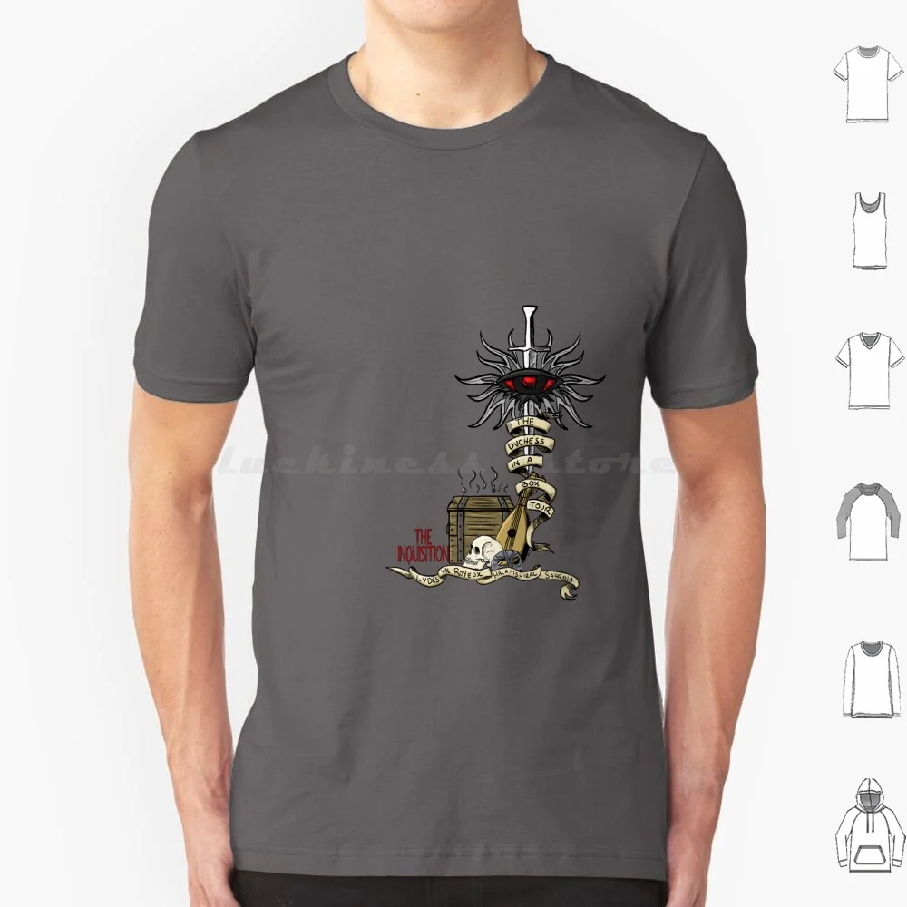 The Duchess In A Box Tour ( V2-Colors ) T Shirt 6xl Cotton Cool Tee Dragon Age Dragon Age Inquisition Dai Da Dao Da2 Dragon Age