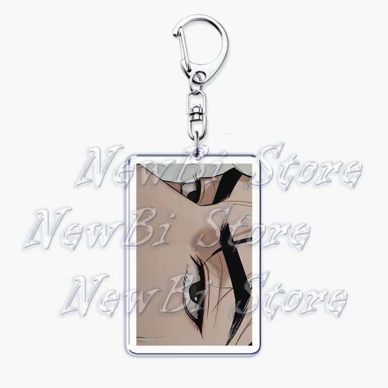 Korean Manga BL Manwha Jinx Keychain for Accessories Bag Yaoi Boys Love Joo Jaekyung Kim Dan Key Chain Keyring Jewelry Fans Gift