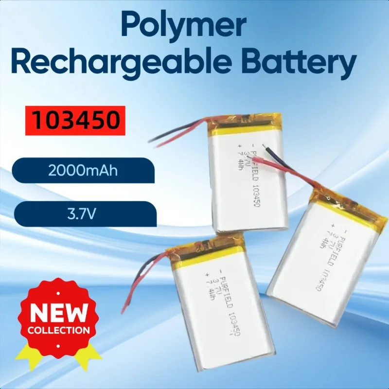 

3.7V 2000mAh for Massage Device Polymer Rechargeable Battery