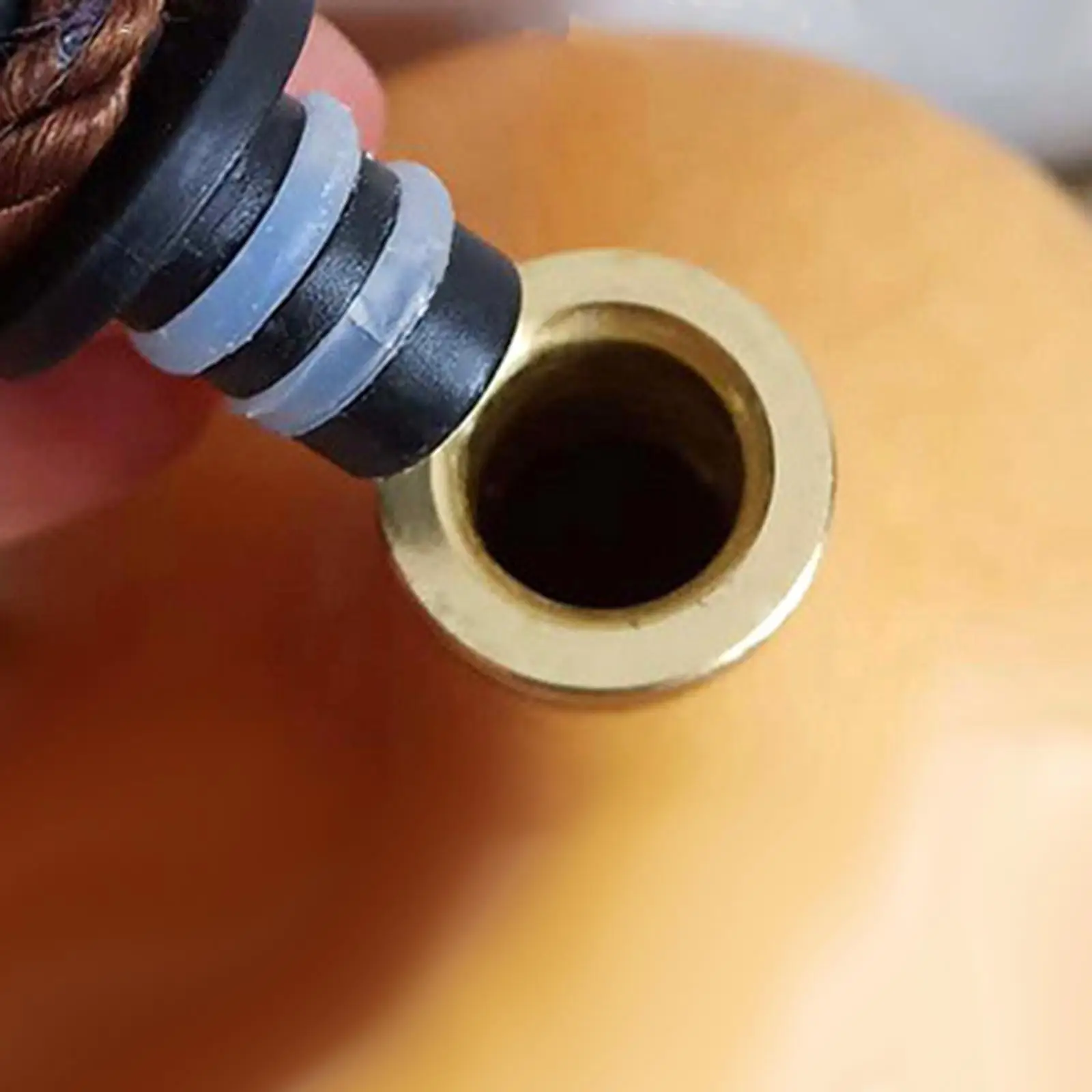 

Leak-Proof Portable Gourd Water Bottle For Travel And Outdoor Adventures Drinks Holder Decor 250ml 13-15cm