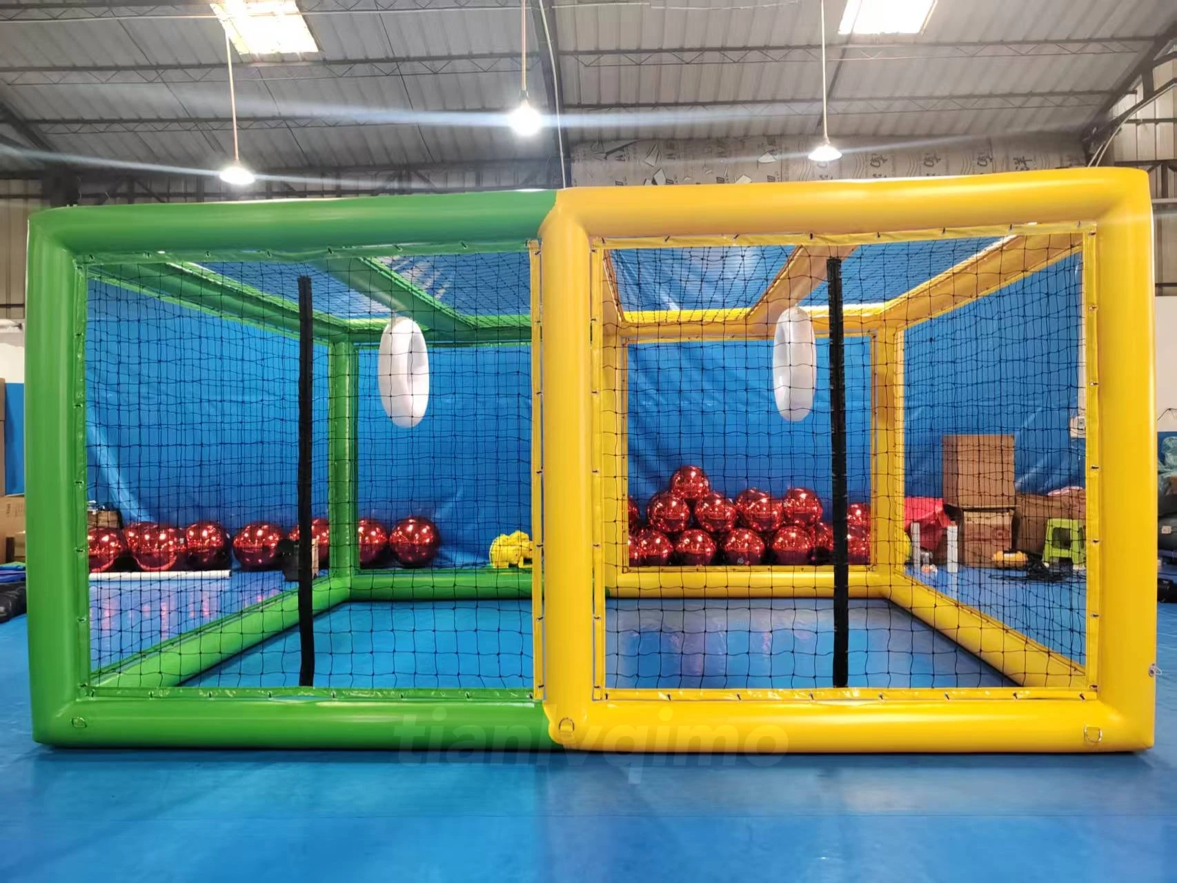 Arena drone gonfiabile conveniente, adatta per l'allenamento di volo drone e la struttura sportiva da competizione