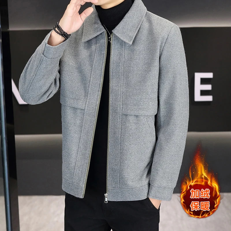 2026 Autumn-Winter New Style Men's High-Quality Trendy Fashion Multi-Functional Casual Collar Jacket Coat