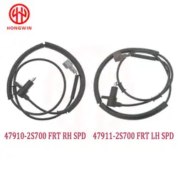 New ABS Wheel Speed Sensor Fornt Left Right 47910-2S700 47911-2S700 For  NISSAN NAVARA D22 97-19 NP300 08-19 PICK UP 2.5TD 97-07