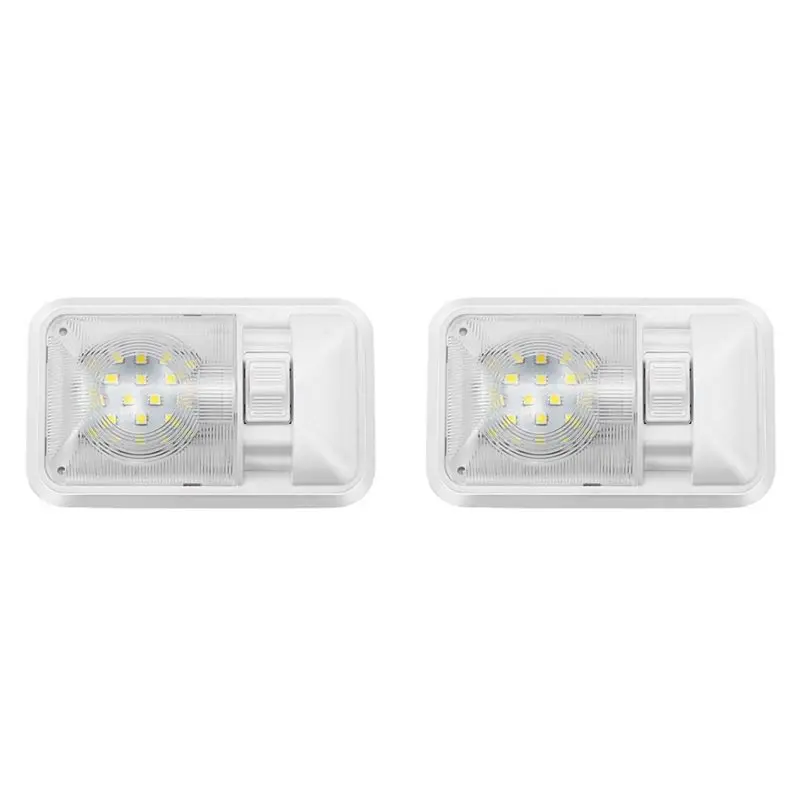 

Classic-2X 12V Ceiling Light RV Interior Trailer Boat Cargo Campers Light For Car Accessories Van Caravan Truck