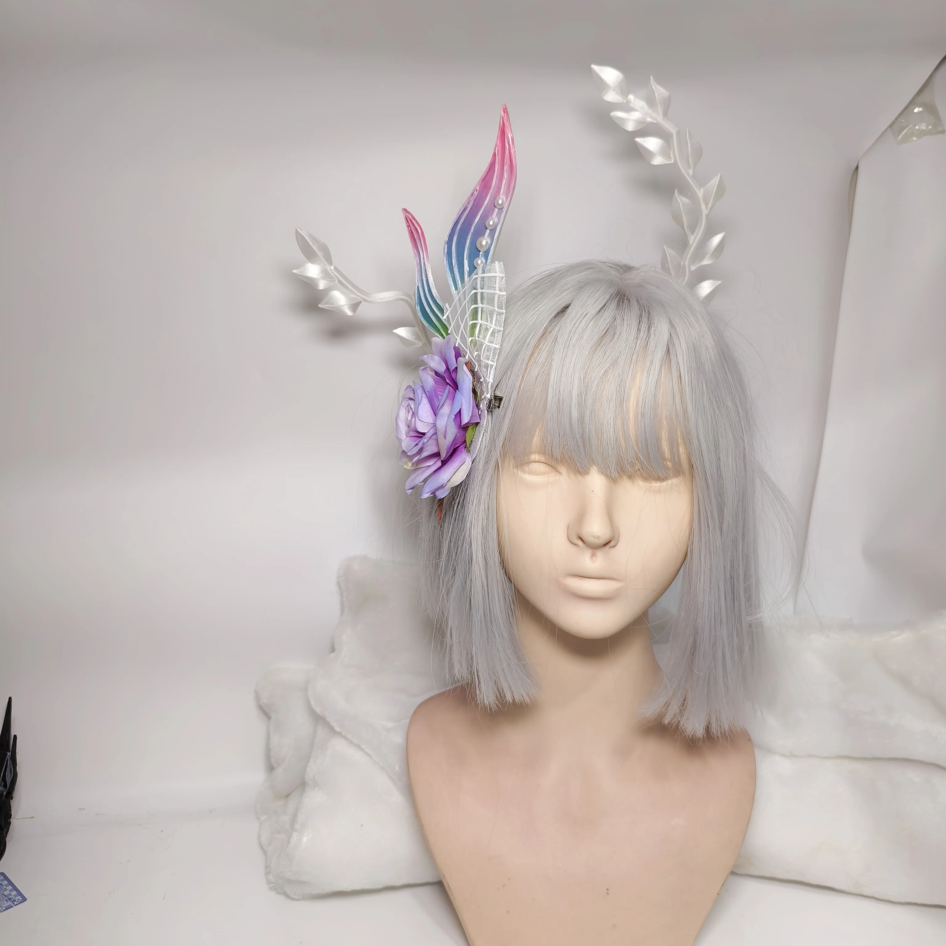 Game Honkai: Star Rail Cyrene Cosplay Prop Headwear Ripples of Past Reverie Halo Props For Hallowmas Party Adult Women Men