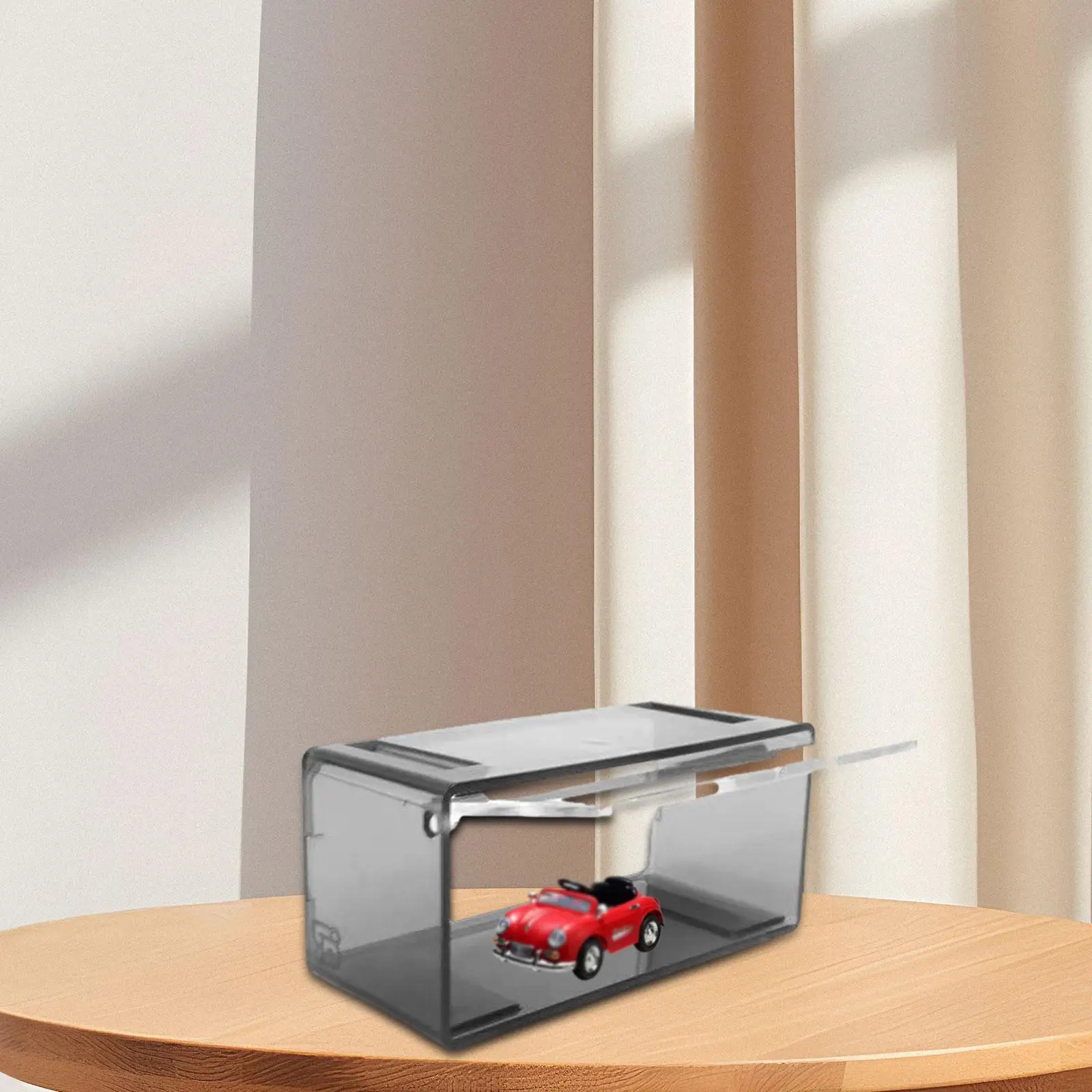 

1/64 Scale Model Cars Display Case Showcase Tabletop Decor Dustproof Protection