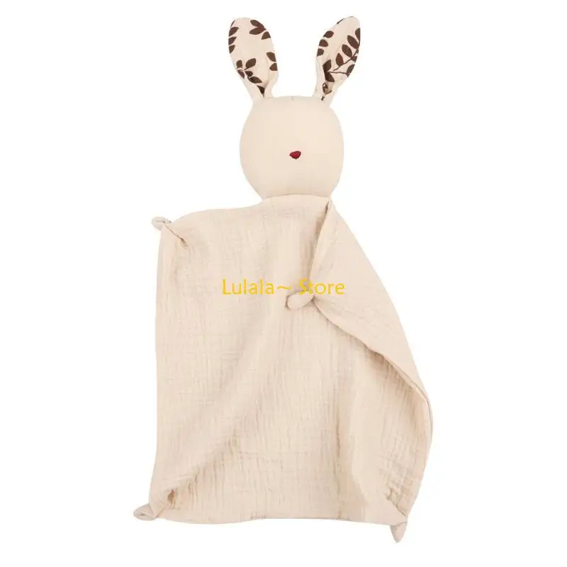 Y4QA Soothe Appease Towel for Toddlers Newborns Breathable Security Blanket Towel