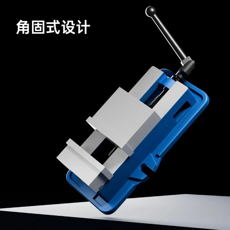 Heavy Duty Swivel Flat Vise 4 Inch  Precision Industrial Bench Clamp