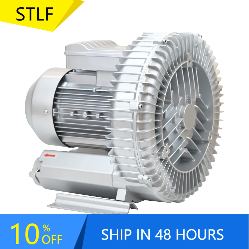 

STLFAquarium Air Pump for Fish Farm Pond 0.5hp to 3hp Oxygen Blower Vortex Blower Motor Power Supply for Aquaculture in Peru