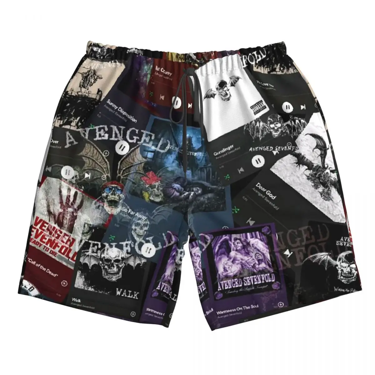 

Avenged Sevenfold Trunks Beach Board Shorts Casual Quick Dry Swim Summer Men Pants