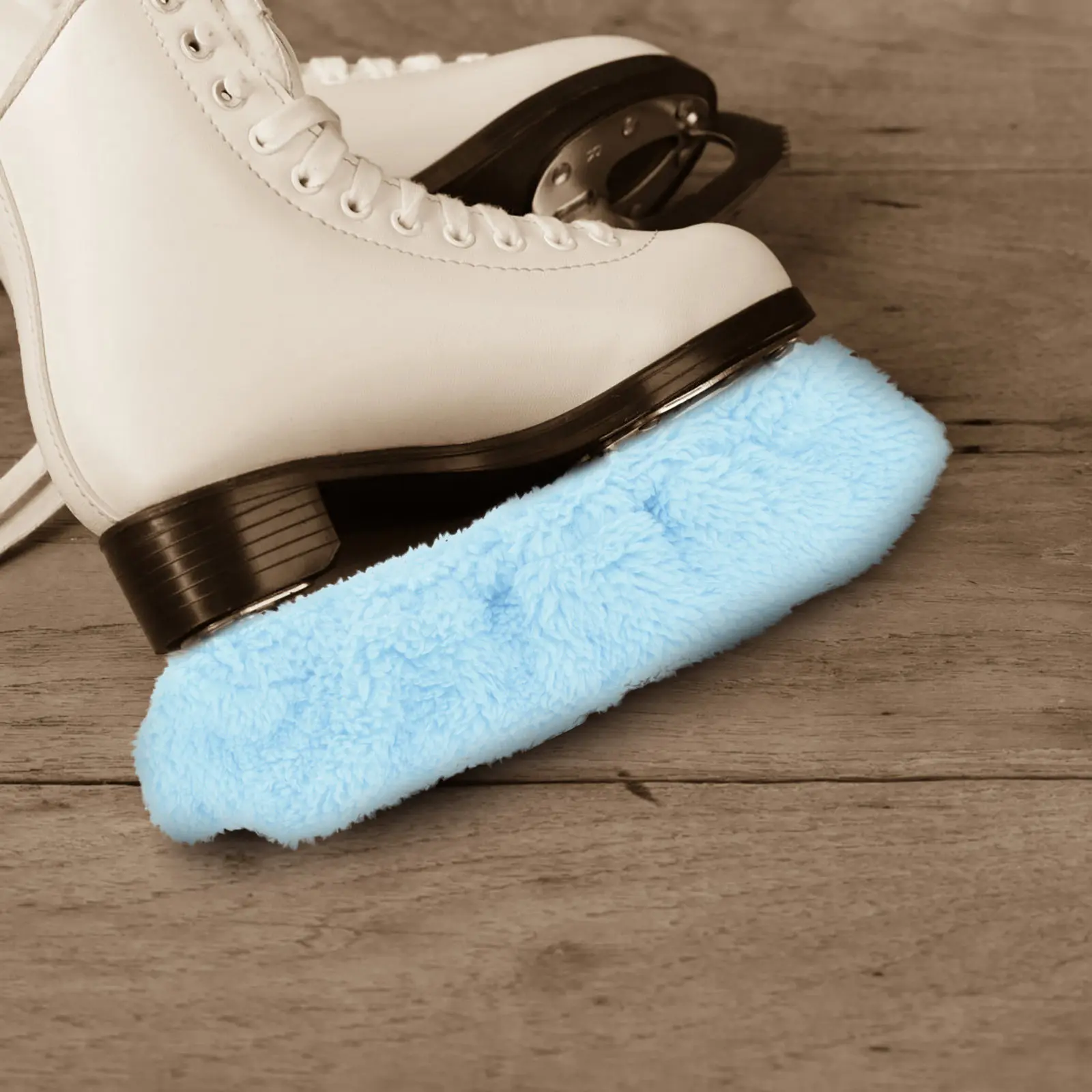 

2 пары защитных чехлов для лезвий коньков: эластичные, предотвращают и продлевают сохранение остроты, жесткая конструкция