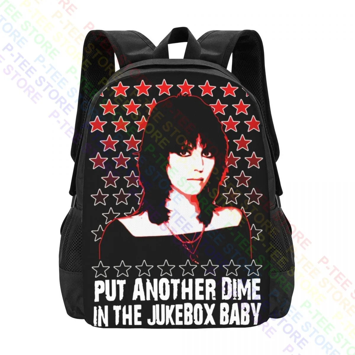 Joan Jett I Love Rock N RollBackpack Large Capacity Shoe Bag Schoolbag