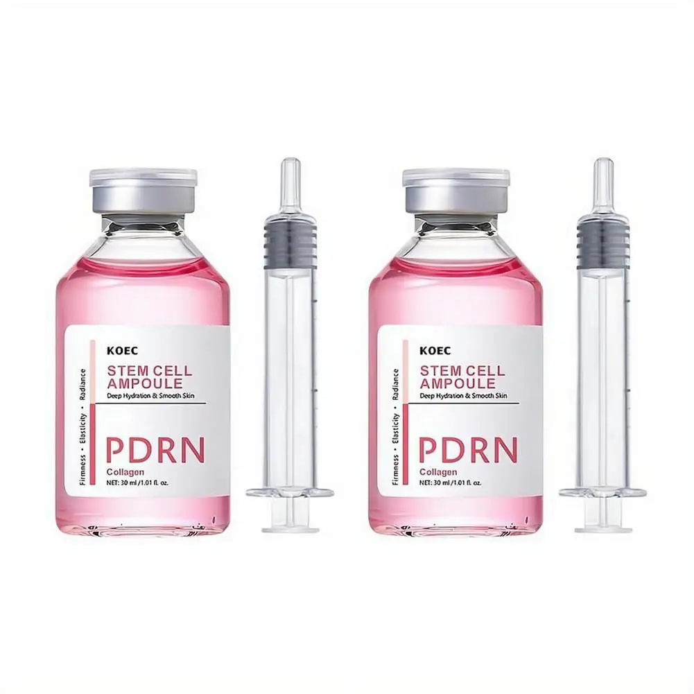 koec-pdrnステムセルアンプル-2x30ml、サーモンdnaコラーゲンセラム、深層保湿＆引き締めエッセンスで滑らかで輝く肌へ