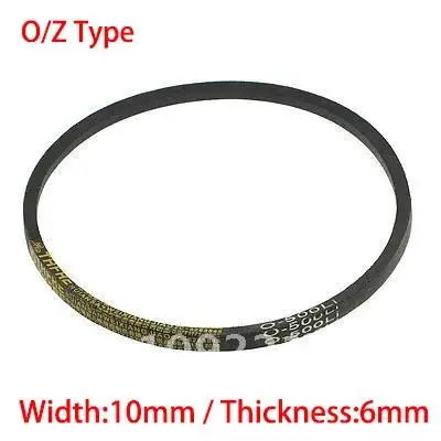 

Z/O Type 737 750 762 10mm Width 6mm Machine Rubber Groove Wedge Transmission Timing Belt Cogged Drive Vee V Band Thickness Rope