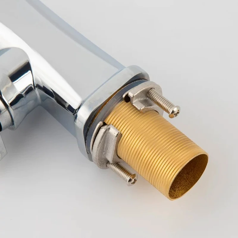 32mm Kitchen Sink Hot and Cold Basin Faucet Accessories Base Fixed Foot Screw Nut Water Tap Pipe Connector for Bathroom Kitchen