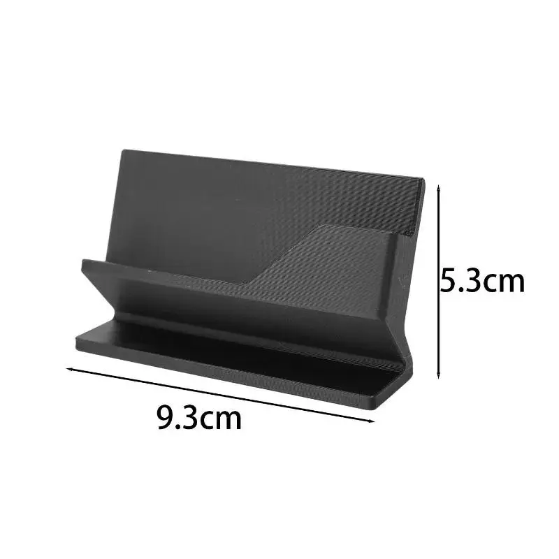 NEW 1pc Minimalist Business Card Holder, Plastic Desktop Organizer For Storing And Displaying Your Cards - Suitable For Any Size