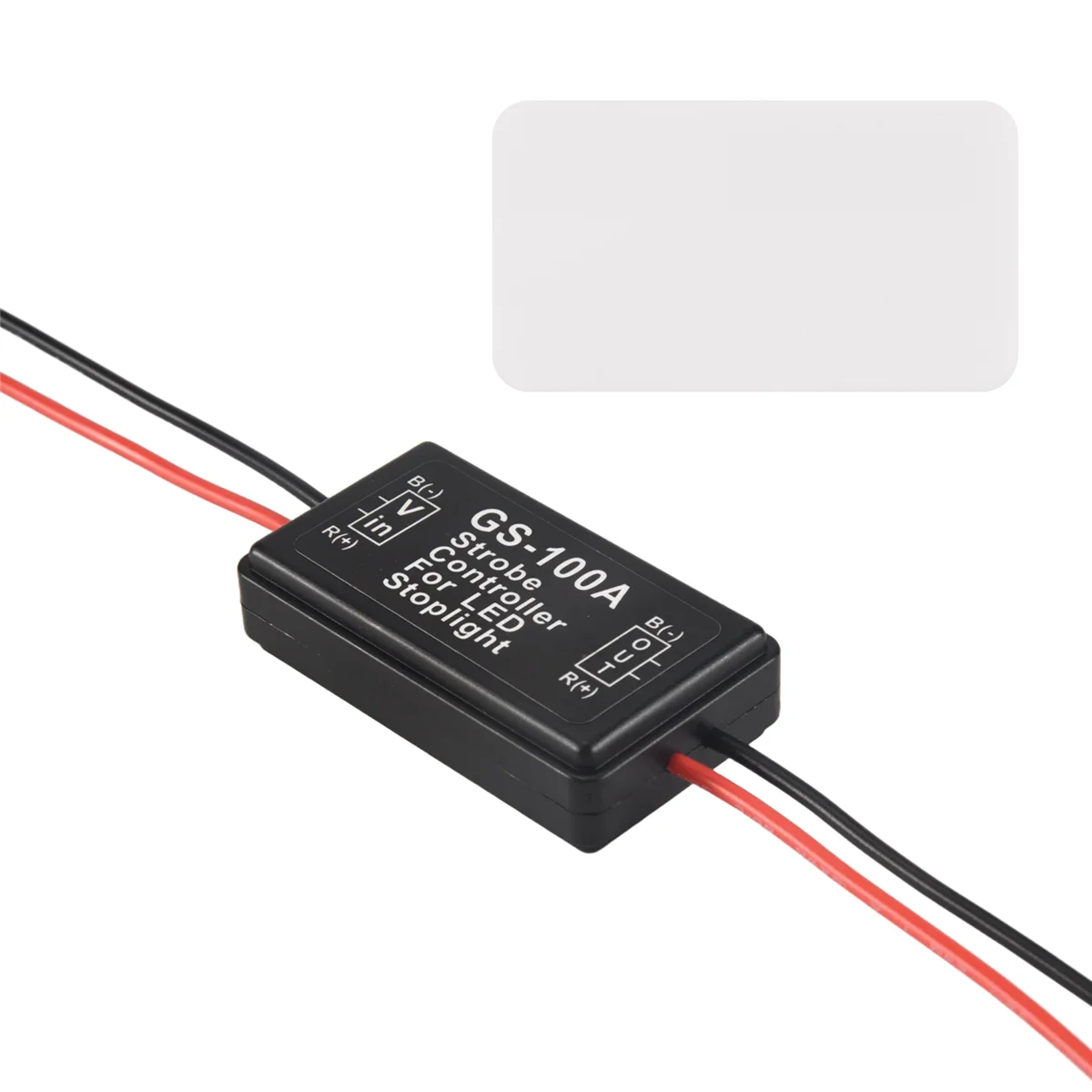 SLQZT Modulo lampeggiatore controller stroboscopico flash per fanale stop coda freno LED 12-16V