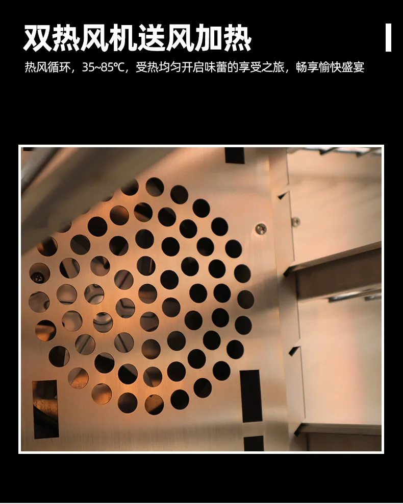 شاحنة توصيل الطعام العازلة التجارية DH-11-5F شاحنة طعام عازلة للولائم في الفنادق بباب واحد عمودي من خمس طبقات #4