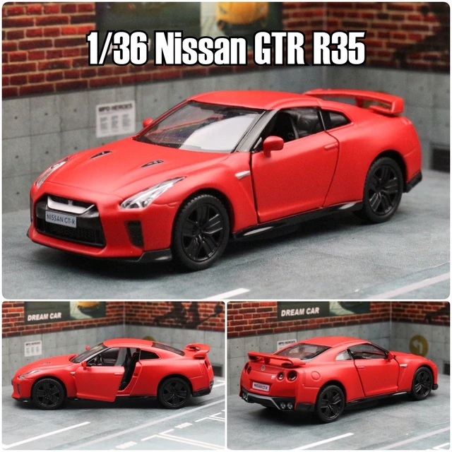 1/36 Nissan GT-R R35 Race Toy Car Model For Children RMZ CiTY 5