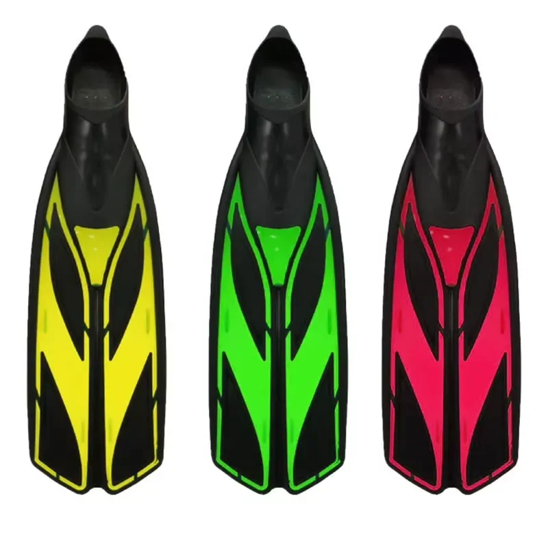 Professional Scuba Diving Fins for Adults Adjustable Open Heel Snorkeling Gear High Performance Swim Flippers for Deep Sea