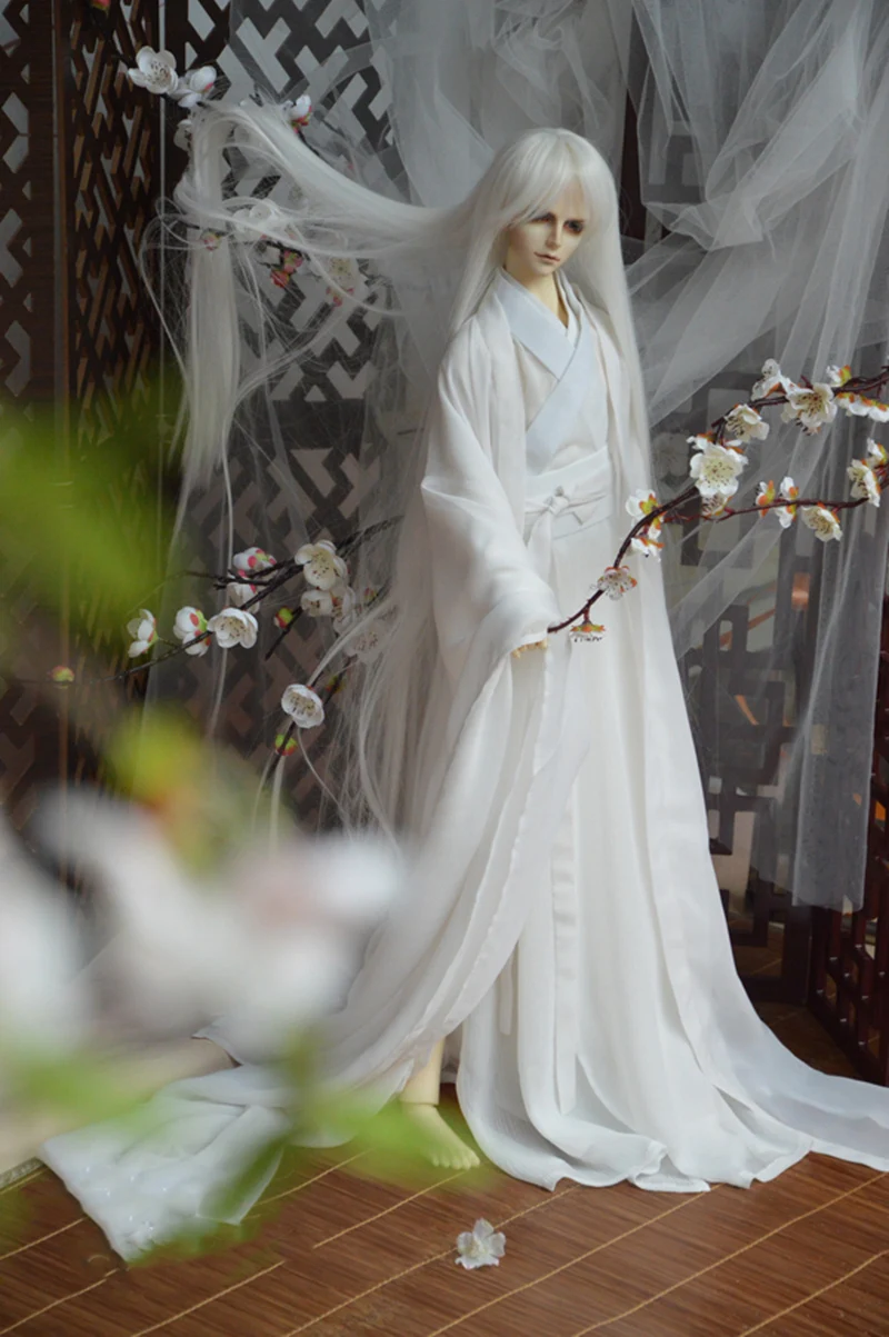 

1/4 1/3 BJD Hanfu древний костюм, халат воина, наряд для MSD SD13 POPO68 Longhun73 ID75 Strong Uncle, аксессуары для кукол A1608