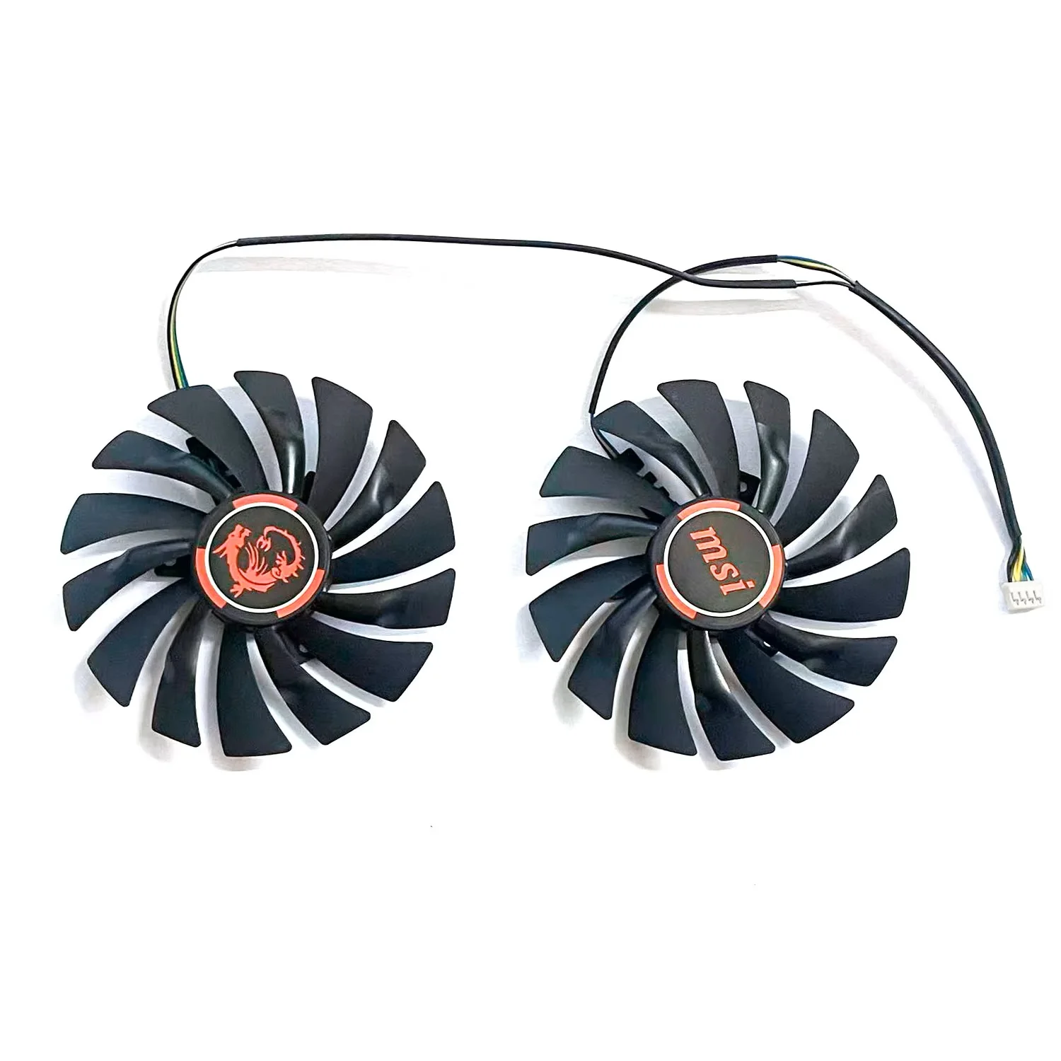 95mm 4PIN PLD10010S12HH GPU Fan For MSI Radeon R9380 390 R7 370 RX470 Graphics Card Replacement Fan