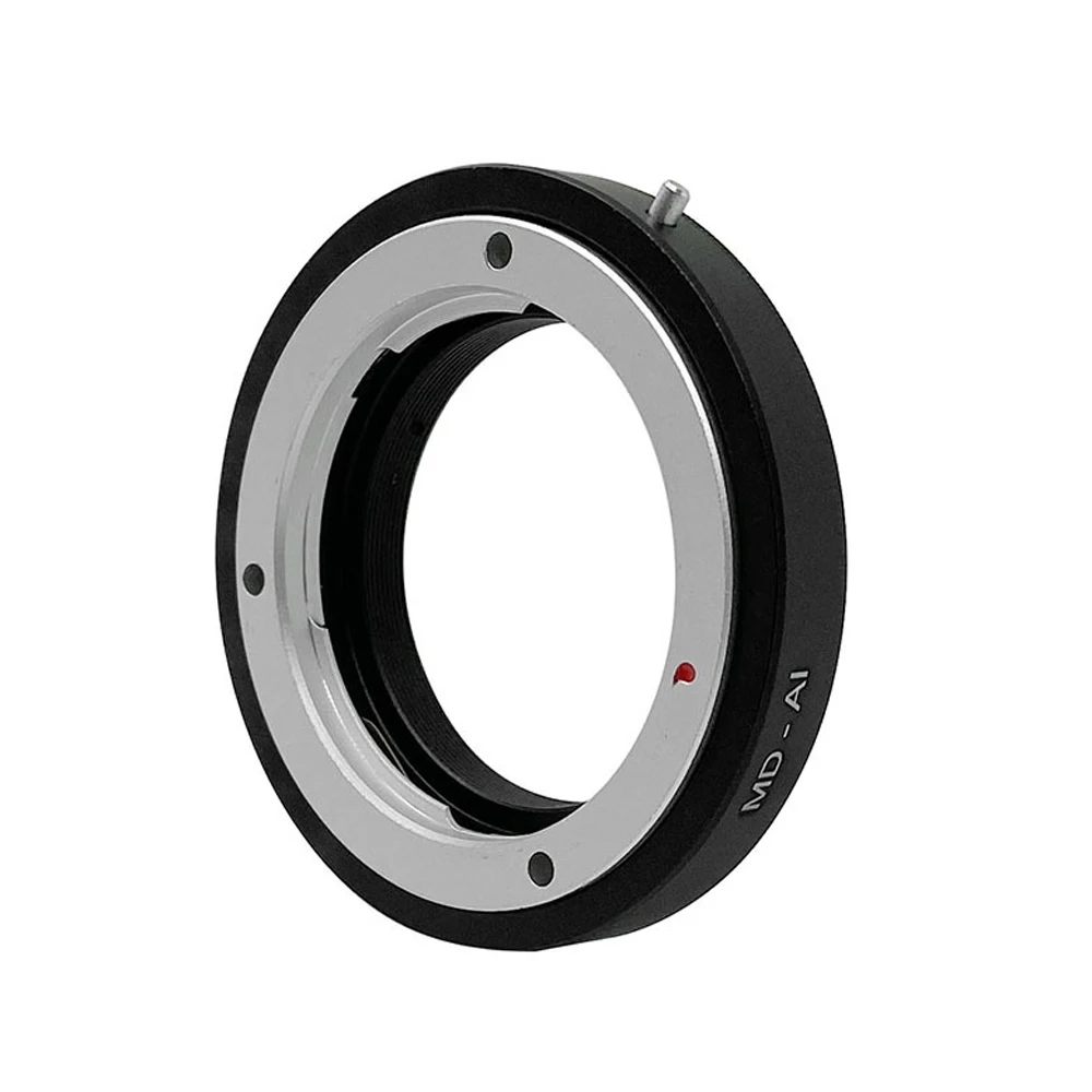 MD-AI Lens Mount Adapter Ring Lens for Minolta MD MC Mount Lens to Fit for Nikon AI F Mount Camera