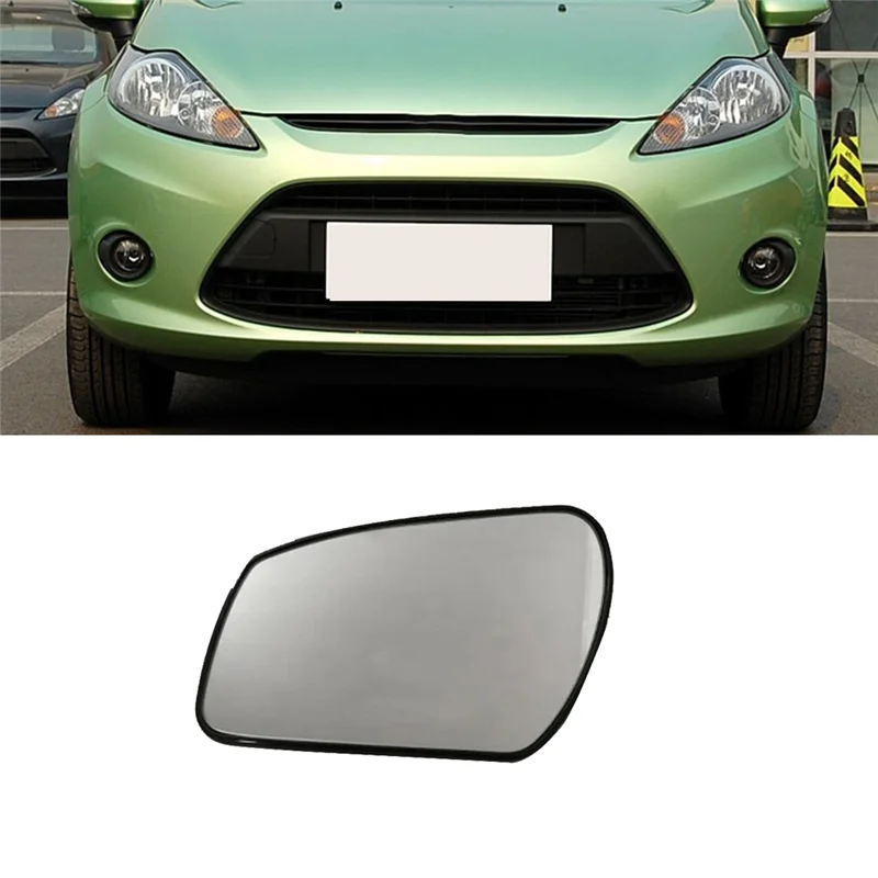 

Необычное стекло зеркала заднего вида для Ford Fiesta MK5 2001-2010, линзы бокового зеркала, автомобильные аксессуары слева
