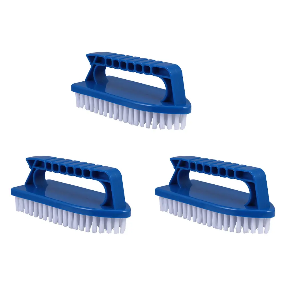

3 Pcs Multi purpose Cleaning Brush Round Scrub for Tile Pool Bathroom Grip Premium Material Long Use