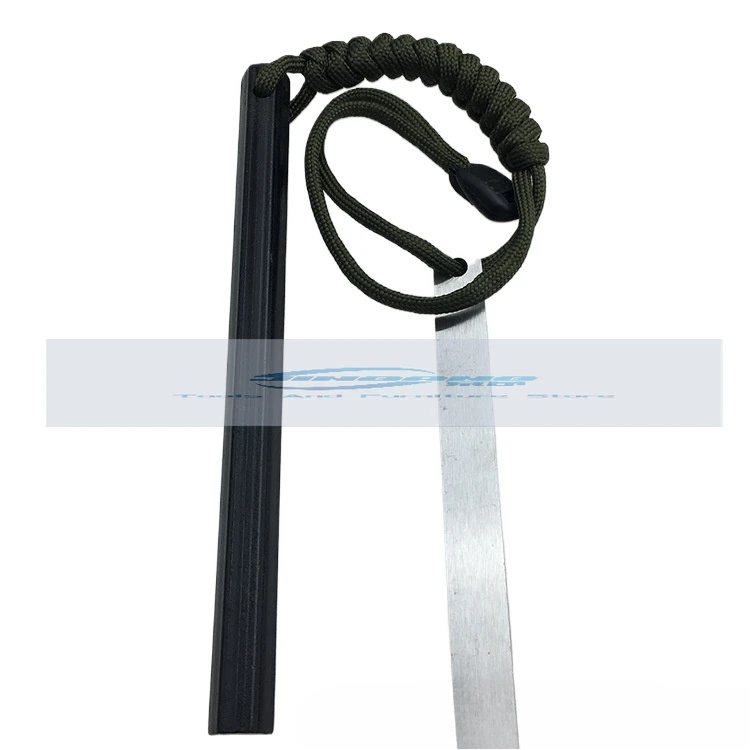 Cross-border outdoor ignition rod, magnesium rod, white steel scraper, camping flint, fire maker, survival tool