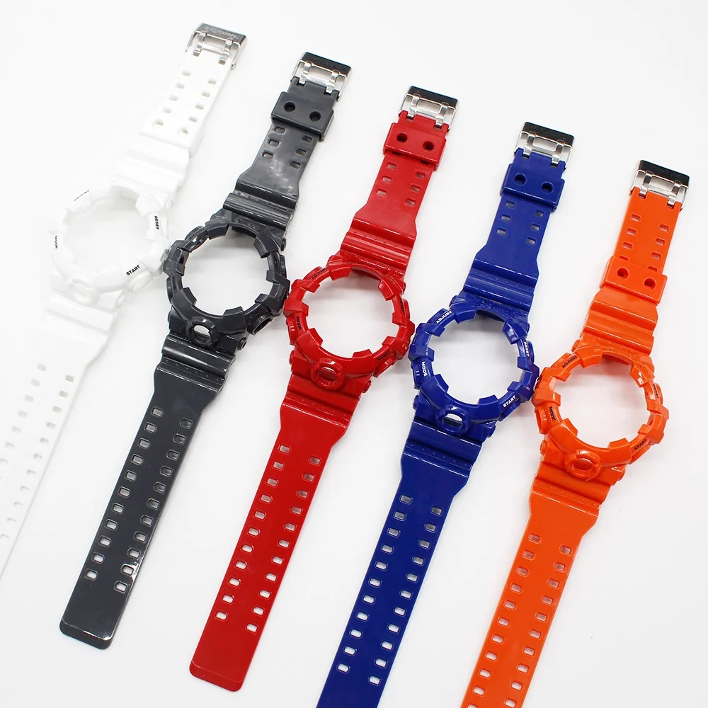 Correa de reloj brillante para GA700 / 710 / 735 Correas y fundas de correa de reloj impermeables