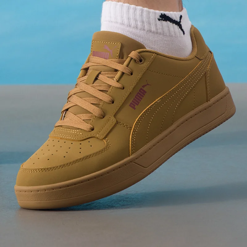 PUMA Caven 2.0 Unisex Brown Low-Top Classic Casual Sneakers 395202-13