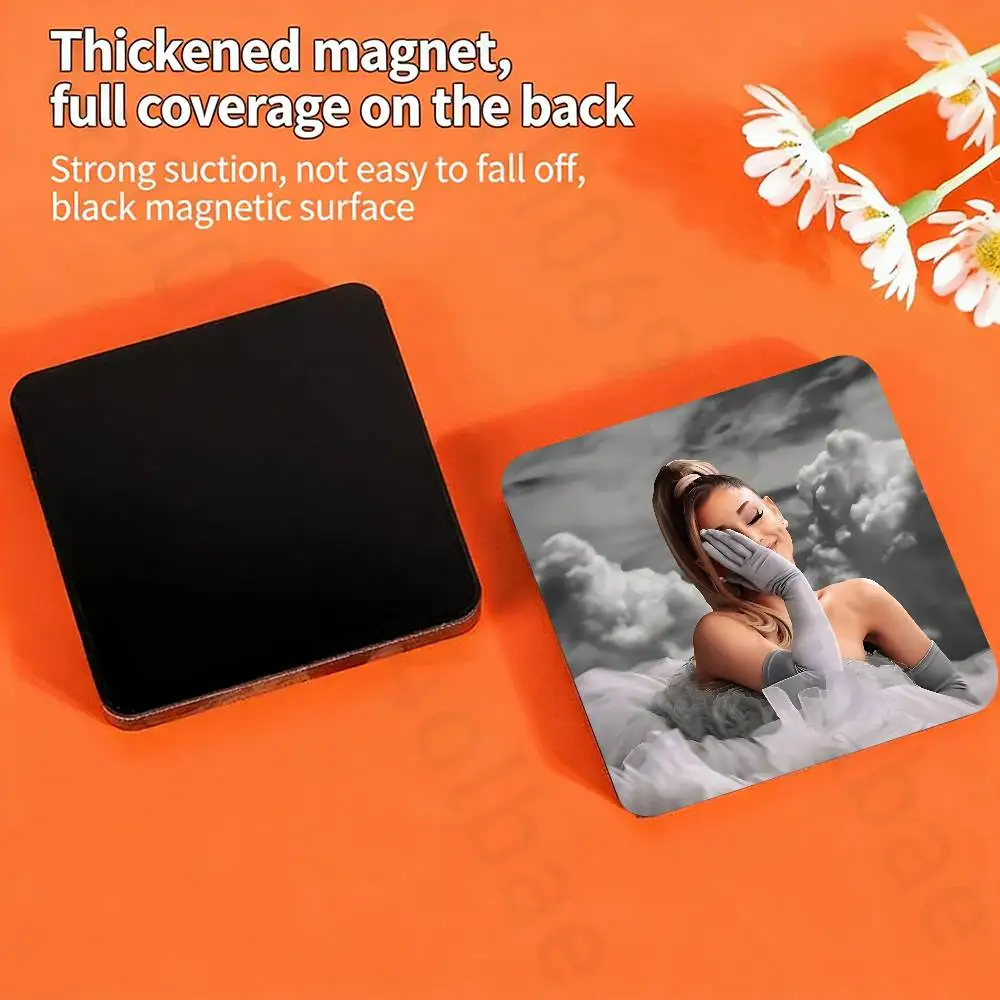 Singer A-Ariana Grande Fridge Magnets Magnetic Refrigerator Memorial Gifts For Kitchen Office Locker Travel Home Deco