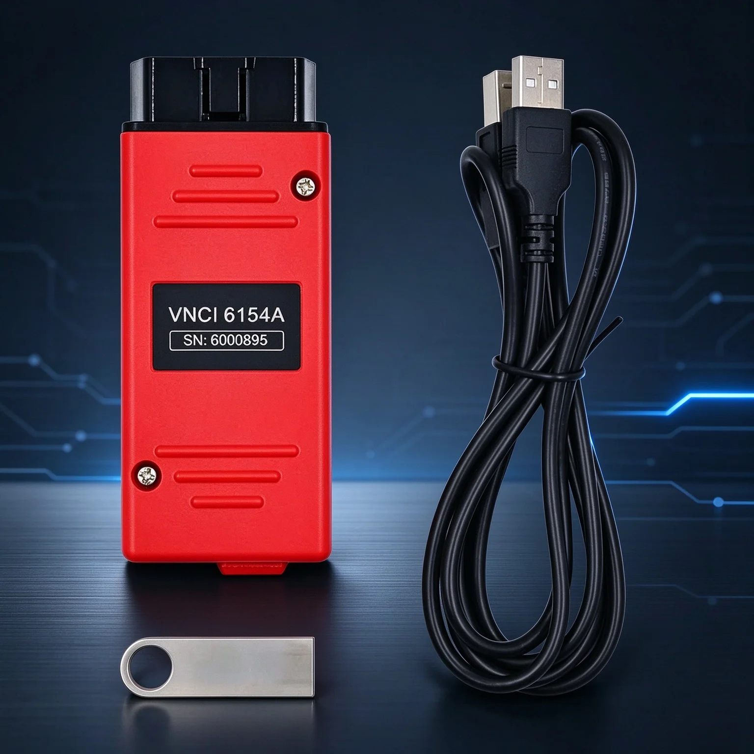VNCI 6154A VAG Interface Scan Tool Support UDS DoIP and CAN FD Protocol Functions Plug and Play Automotive Diagnostic Device