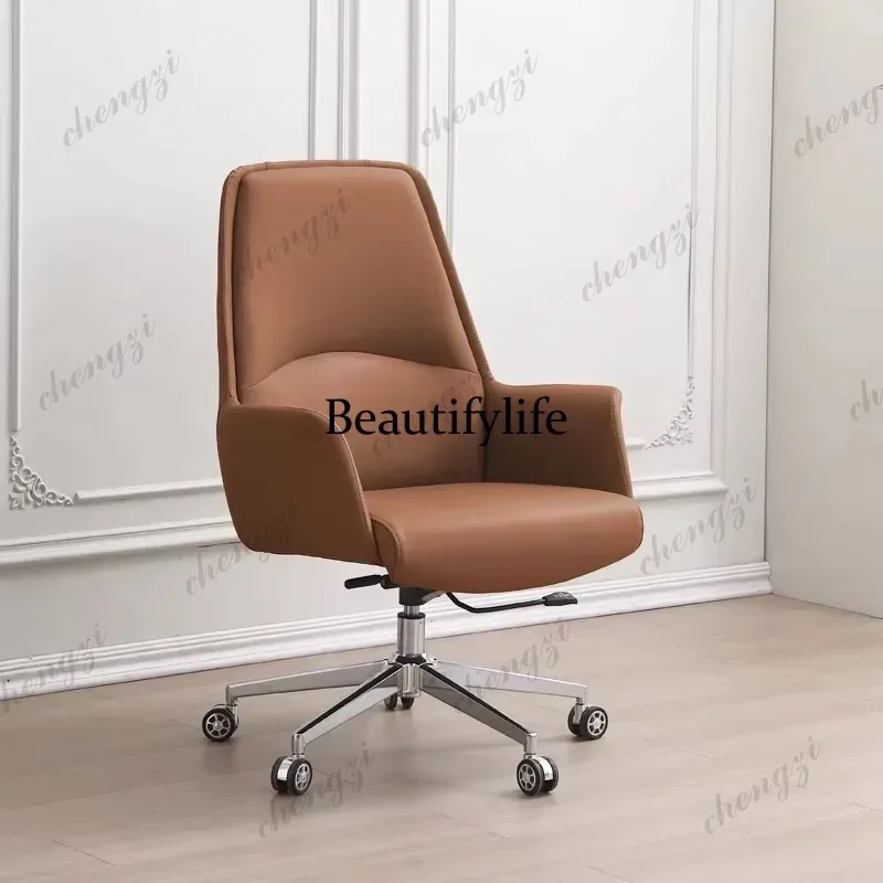 N138  Cheap Foot Rest Office Chair Heavy Designer Gaming Wheel Office Chair High Oversized Study Silla De Oficina Home Furniture