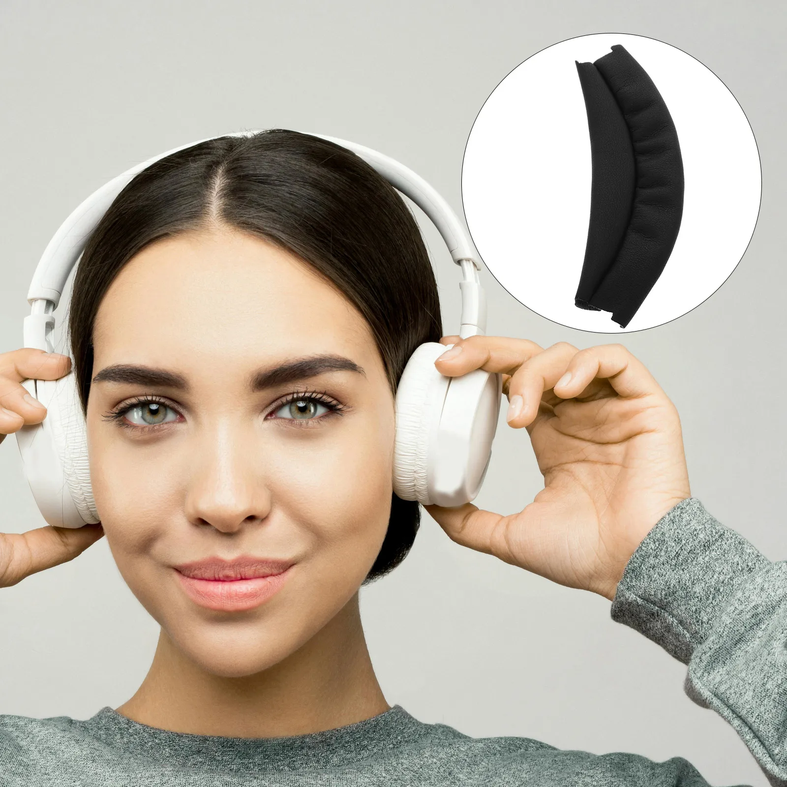 

Earphone Case Headband Cushion for Headset Cotton Pad Headphone Accessory Protein Skin Protector Covers