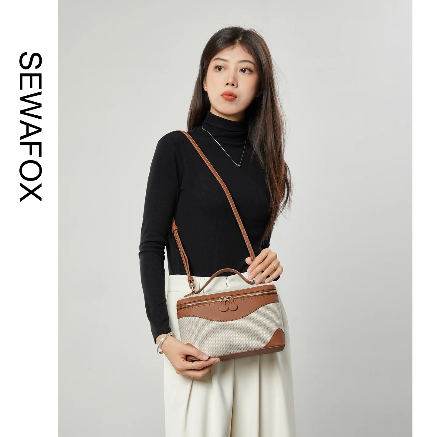 

Faionable Small oulder Bag 2025 New Sle Commuter Bag Multifunctional Outing Handbag Soft PU Leather Zipper Closure