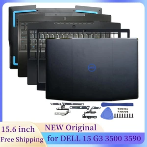 Laptop Case Capa Traseira para DELL, LCD Tampa Traseira, Frame Frontal, Dobradiças, Palmrest, Caixa Inferior, Acessórios para Laptop, 15 G3, 3500, 3590, Novo 8 principais vendas carcaça para notebook - №8