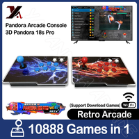 3D Wi-Fi Pandora EX Arcade Box Machine 8000 10888 Games in 1 Multiplayer Joystick 6 Buttons Retro Arcade Console 4 Players Games