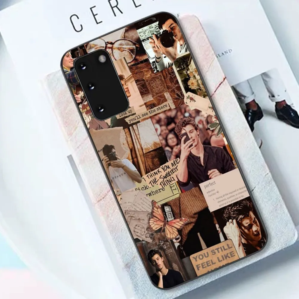 Singer S-Shawn M-Mendes Phone Case For Samsung S 9 10 20 21 22 23 30 23 24 Plus Lite Ultra FE S10lite Fundas