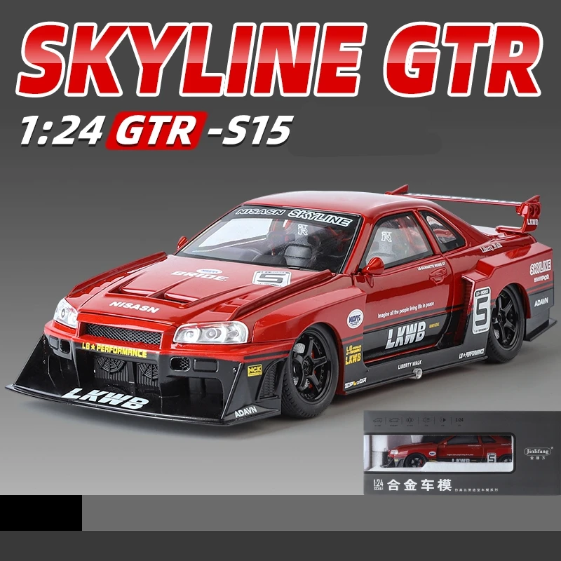 Liberty Walk Nissan GT-R ミニカーセット 1/64 Liberty Walk LB Performance R35 GT-R Diecast Model | eBay